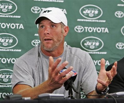 Brett Favre and the Jets,